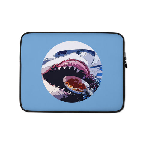 Spaghetti Shark Laptop Case