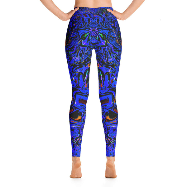 Psychedelic Blue Leggings