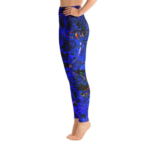 Psychedelic Blue Leggings