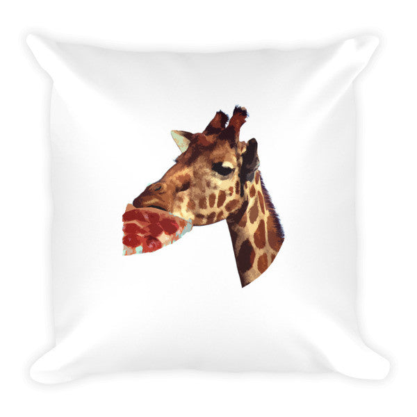 Pizza Giraffe Pillow