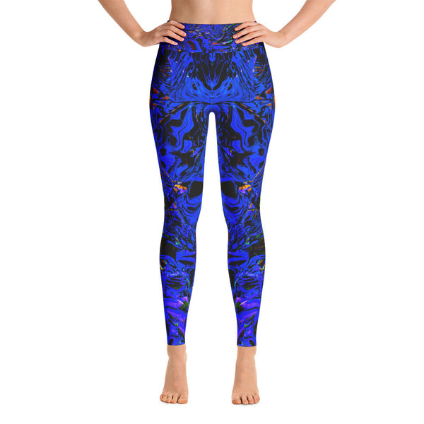 Psychedelic Blue Leggings