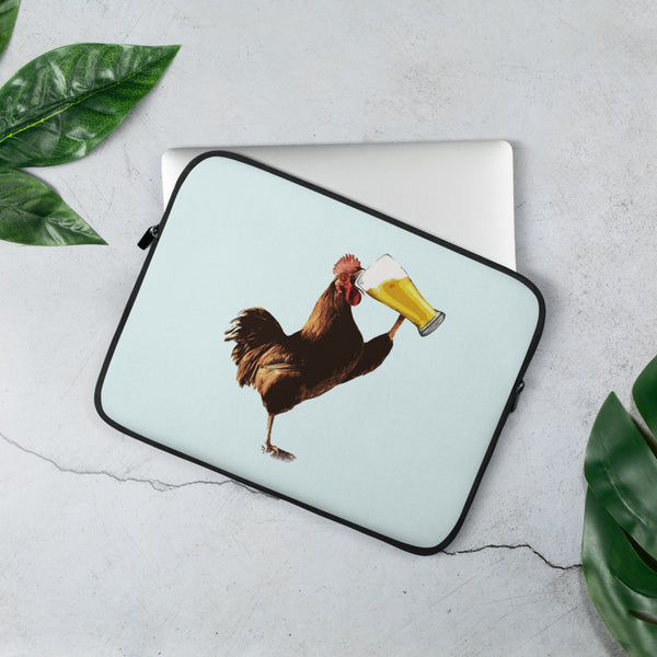 Beer Rooster Laptop Case