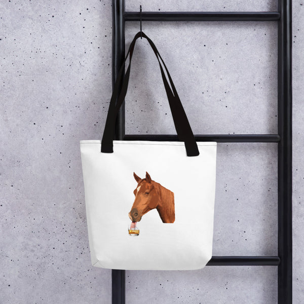 Whisky Horse Tote Bag