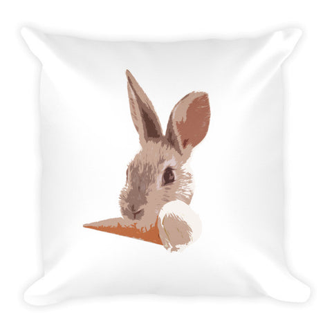 Ice Cream Bunny Pillow