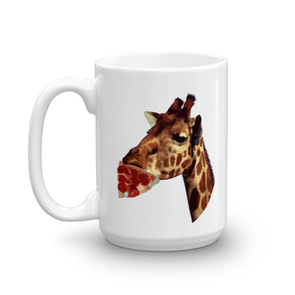 Pizza Giraffe Mug