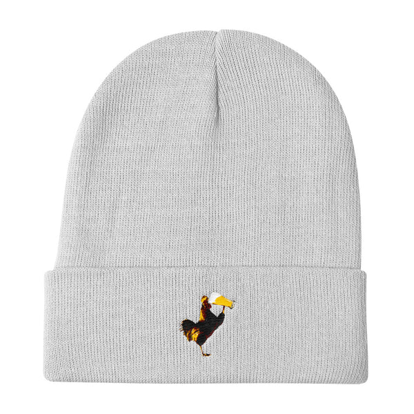 Beer Rooster Knit Beanie