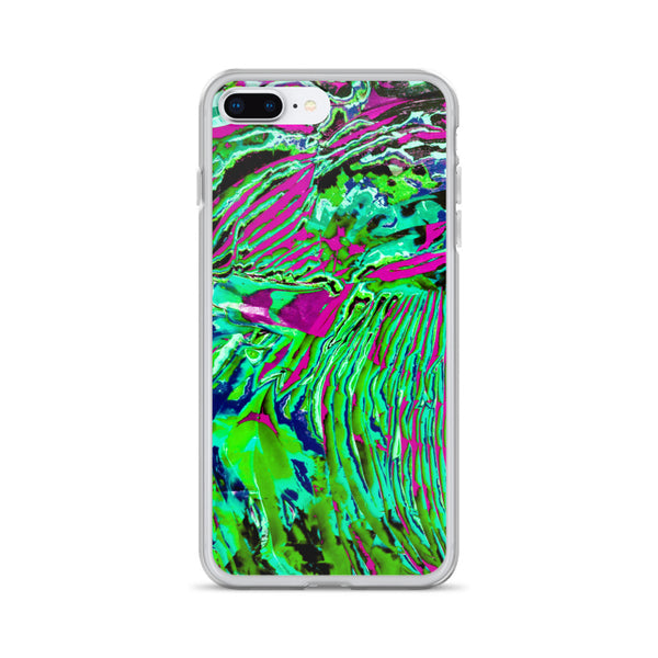 Psychedelic Green iPhone Case