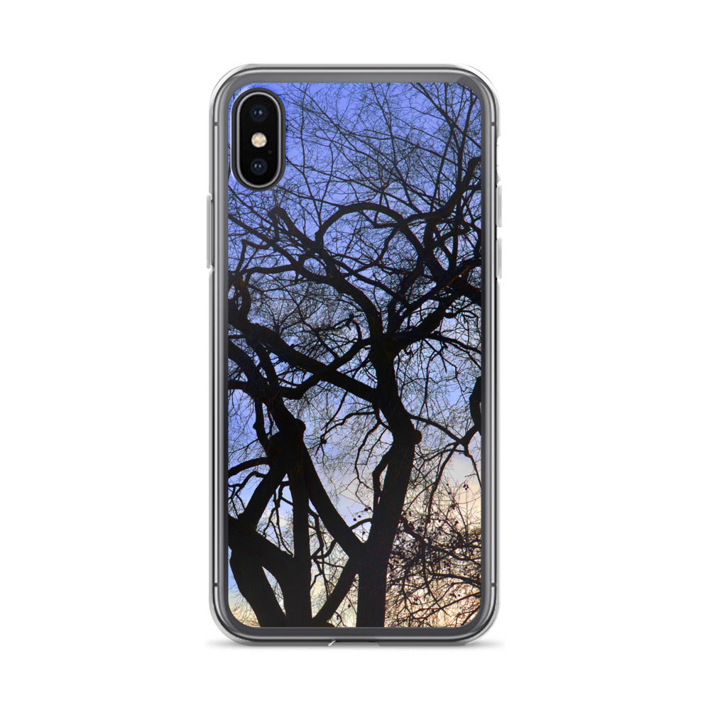Tree Silhouette iPhone Case
