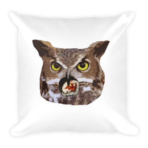 Sushi Owl Pillow