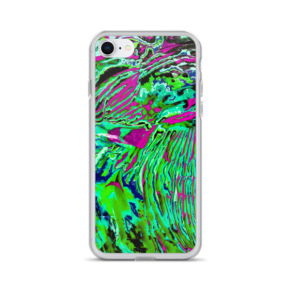Psychedelic Green iPhone Case