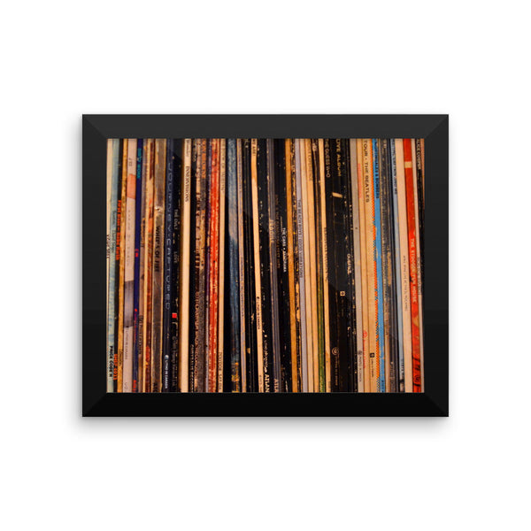Vinyl Lover Framed Poster