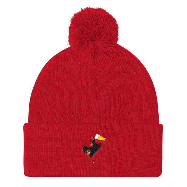 Beer Rooster Knit Cap