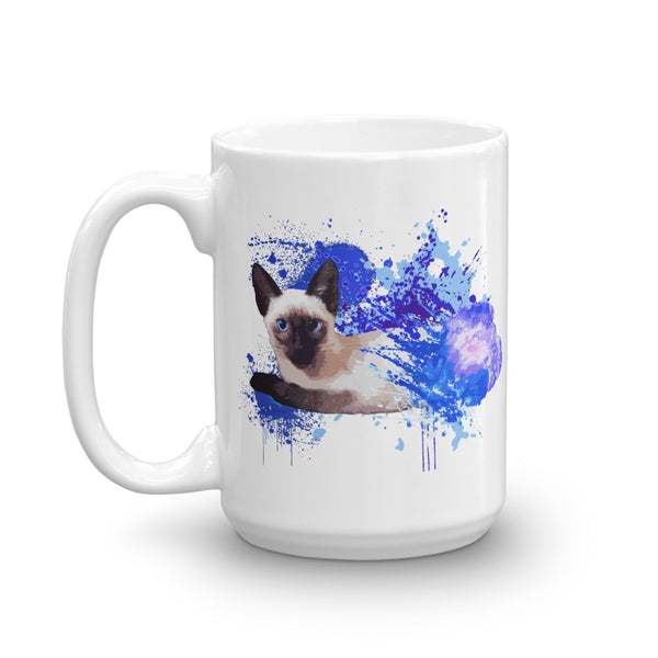 Paint Splash Kitten Mug