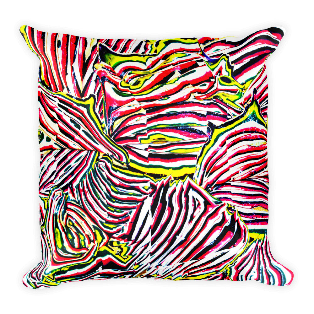 Psychedelic Candy Pillow