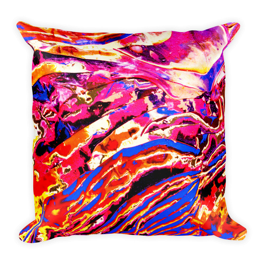 Psychedelic Magenta Pillow