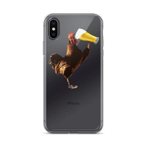Beer Rooster iPhone Case