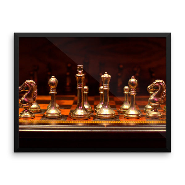 Chess Framed Poster