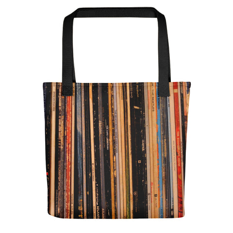Vinyl Lover Tote Bag