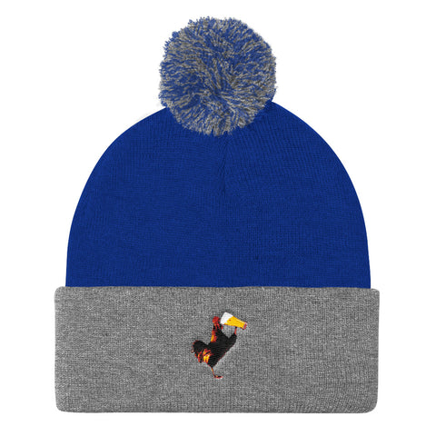 Beer Rooster Knit Cap