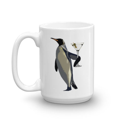 Martini Penguin Mug