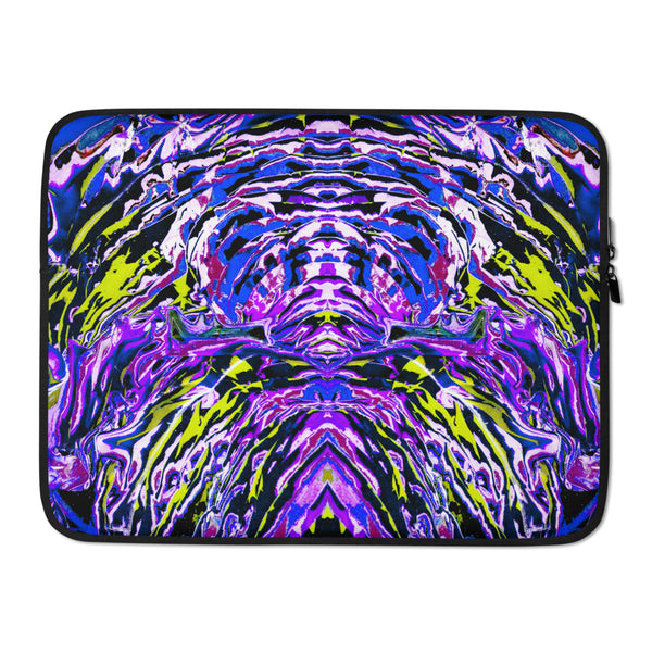 Psychedelic Violet Laptop Case