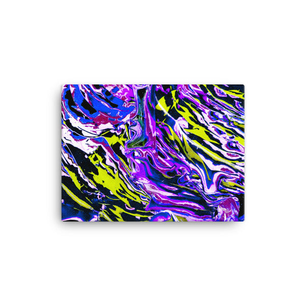 Psychedelic Violet Canvas