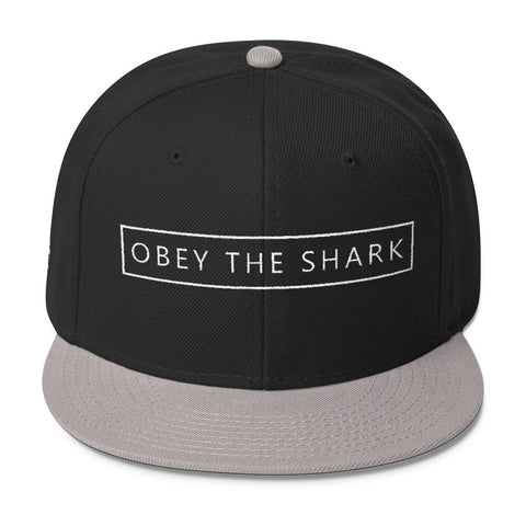 Obey The Shark Snapback Hat