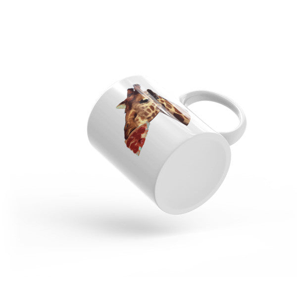 Pizza Giraffe Mug