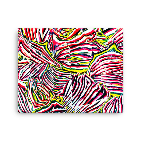 Psychedelic Candy Canvas
