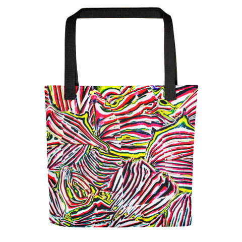 Psychedelic Candy Tote Bag